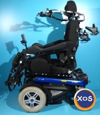 Carucior electric actionat cu gura Otto Bock C1000 - 2