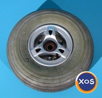 Roata cu cauciuc si camera pentru scuter electric 260x85 - 1