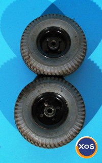 Roata originala cu cauciuc plin pentru scuter electric - 260x85 - set - 2