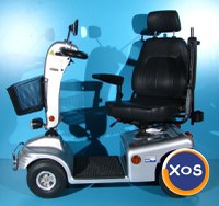 Scuter electric cu 4 roti pentru batrani Shoprider - 6 km/h - 2