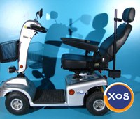 Scuter electric cu 4 roti pentru batrani Shoprider - 6 km/h - 4