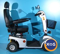 Scuter electric cu 4 roti pentru batrani Shoprider - 6 km/h - 8