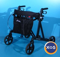 Cadru de mers cu roti din aluminiu Dietz - max. 200 kg - 1