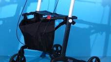 Cadru de mers cu roti din aluminiu Mobilex