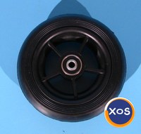Roata cu cauciuc plin pentru scaun cu rotile 140x40 - 1