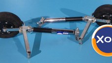 Roti ajutatoare pneumatice pentru bicicleta 200x50 - set