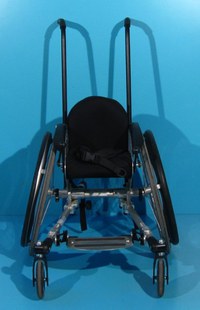 Scaun cu rotile activ copii din aluminiu Molab / latime sezut 23 cm - 2
