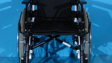 Scaun cu rotile Dietz / latime sezut 45 cm