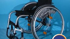 Scaun cu rotile din aluminiu activ  Sopur
