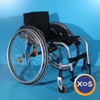 Scaun cu rotile din aluminiu activ  Sopur - 4