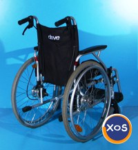 Scaun cu rotile din aluminiu  Drive - latime sezut 39 cm - 5