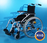 Scaun cu rotile din aluminiu  Drive - latime sezut 45 cm - 1