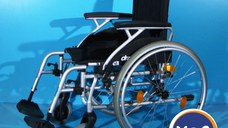 Scaun cu rotile din aluminiu  Drive - latime sezut 45 cm