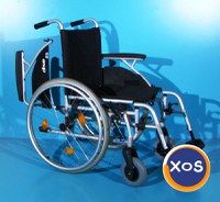 Scaun cu rotile din aluminiu  Drive - latime sezut 45 cm - 3