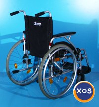 Scaun cu rotile din aluminiu  Drive - latime sezut 45 cm - 5