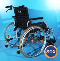 Scaun cu rotile din aluminiu invalizi Drive - latime sezut 49 cm - 5