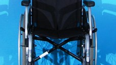 Scaun cu rotile Meyra - sezut 43 cm