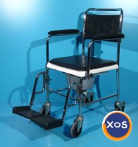 Scaun cu WC  cu spatar fix - 2