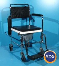 Scaun cu WC  cu spatar fix - 3