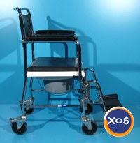 Scaun cu WC  cu spatar fix - 4