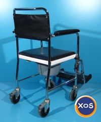 Scaun cu WC  cu spatar fix - 5