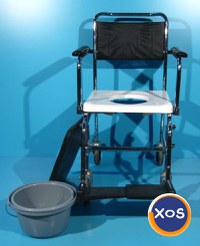 Scaun cu WC  cu spatar fix - 9