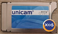 Card CI Unicam Deltacrypt pt Decodare Canale TV Cablu (slot CI+ ) - 1