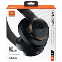 Casti Audio Over the Ear JBL Live 650, Wireless, Bluetooth, Noise cancelling, Autonomie 30 ore, Negru,sigilat - 1