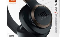 Casti Audio Over the Ear JBL Live 650, Wireless, Bluetooth, Noise cancelling, Autonomie 30 ore, Negru,sigilat