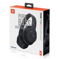 Casti Audio Over the Ear JBL Tune 700, Wireless, Bluetooth, Autonomie 24 ore, Negru,sigilat - 1