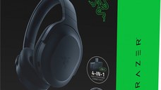 Casti gaming wireless Razer Barracuda X, Multiplatforma PC, Playstation, Switch, surround 7.1 Virtual, microfon Cardioid detasabil, Negru,sigilat