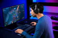 Casti gaming wireless Razer Barracuda X, Multiplatforma PC, Playstation, Switch, surround 7.1 Virtual, microfon Cardioid detasabil, Negru,sigilat - 2