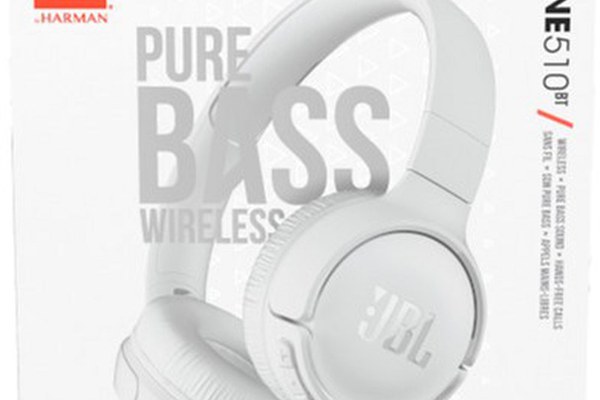 Casti On Ear JBL Tune 510, Wireless, Bluetooth, Autonomie 40 ore, Alb,sigilat