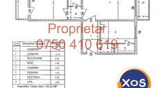 Oportunitate Proprietar 2 camere 64mp 2balcoane 1988 etj 4 Ghica Plaza