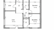 Casă individuală Premium – 3 camere | 300 mp teren | Stradă privată |