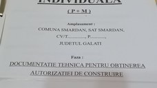 Vand teren cu fundatie Smardan Galati