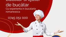 Angajam bucatar si ajutor bucatar