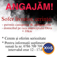 Angajam sofer livrator - 1