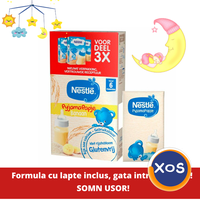 Cereale olandeze pentru bebelusi Nestlé Banane Total Blue  [Telefon]  - 1