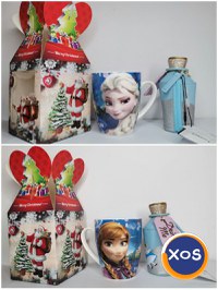 Cadou Craciun Sarbatori cana ceramica personaje Disney Secret Santa - 3