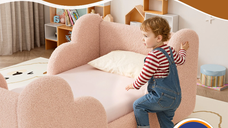 Pat pentru copii foarte confortabil