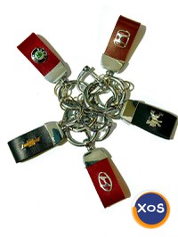 🔑 Brelocuri auto din piele naturală – eleganță și stil pentru mașina - 6