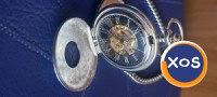 Ceas de buzunar clasic schelet | Akribos XXIV AK609 - Eleganță care ba - 4