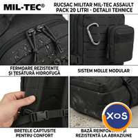 www.autenticshop.ro - GEANTA RUCSAC MILITAR MIL-TEC LASER-CUT 20 LITRI - 7