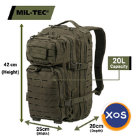 www⚫autenticshop⚫ro - RANITA ARMATA RUCSAC MILITAR MIL-TEC LASER-CUT - 4