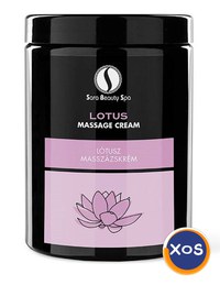 Crema de masaj de floare de Lotus Sara Beauty Spa 1000 ml - 1