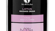 Crema de masaj de floare de Lotus Sara Beauty Spa 1000 ml