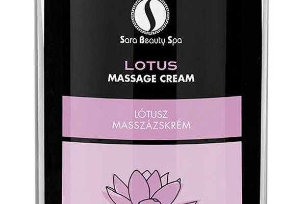 Crema de masaj de floare de Lotus Sara Beauty Spa 1000 ml