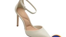 Pantofi eleganți ALDO albi din piele naturală