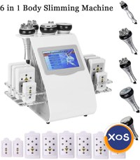 Aparat profesional cavitație cu lipolaser, radiofrecvență vaccum cu RF - 3